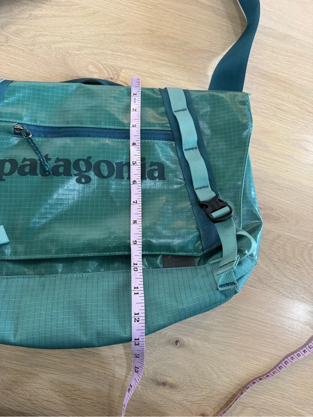 Patagonia Black Hole Mini Messenger Bag teal green